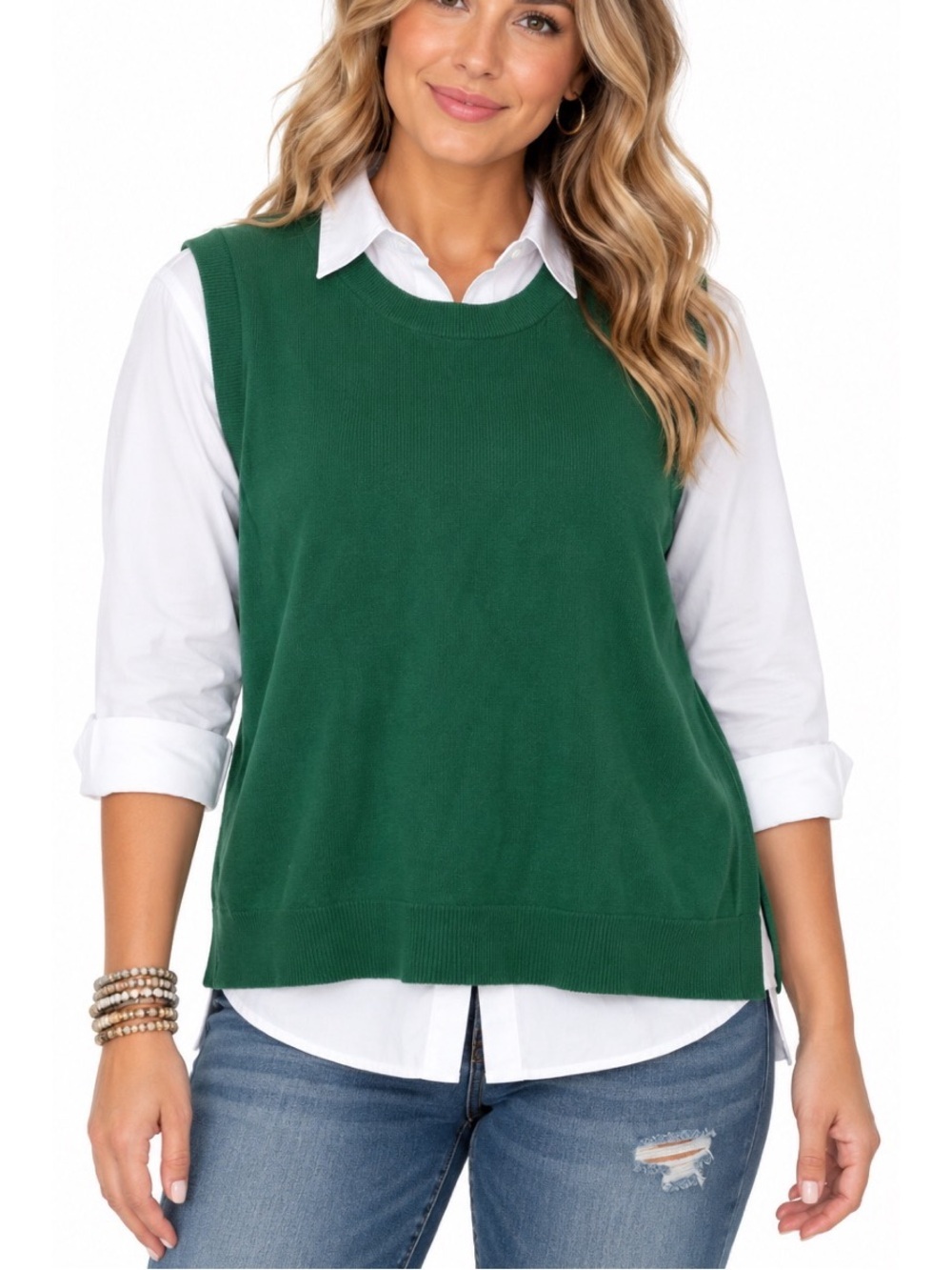 J. Crew Classic Sweater shell size XL